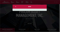 Desktop Screenshot of philamfunds.com